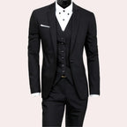 3-Piece Men's Suit | Slim-Fit Tailored & Premium Quality | Blazer, Vest & Trousers