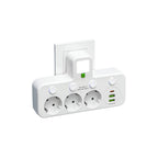 Power Strip | Multiple EU Sockets & USB-C Ports | LED Switch