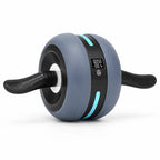 Ab Wheel | Automatic Rebound & Non-Slip | Built-In Counter