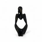 Decorative Sculpture | Abstract Thinker & Textured Resin