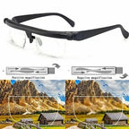 Adjustable-Focus Glasses | Manual Dial & Lightweight