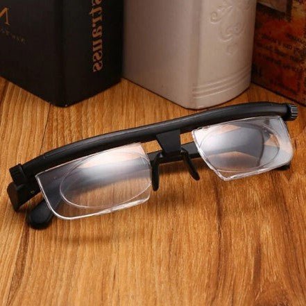 Adjustable-Focus Glasses | Manual Dial & Lightweight