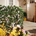 Privacy Fence | Extendable Willow Wood & Artificial Ivy
