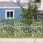Privacy Fence | Extendable Willow Wood & Artificial Ivy