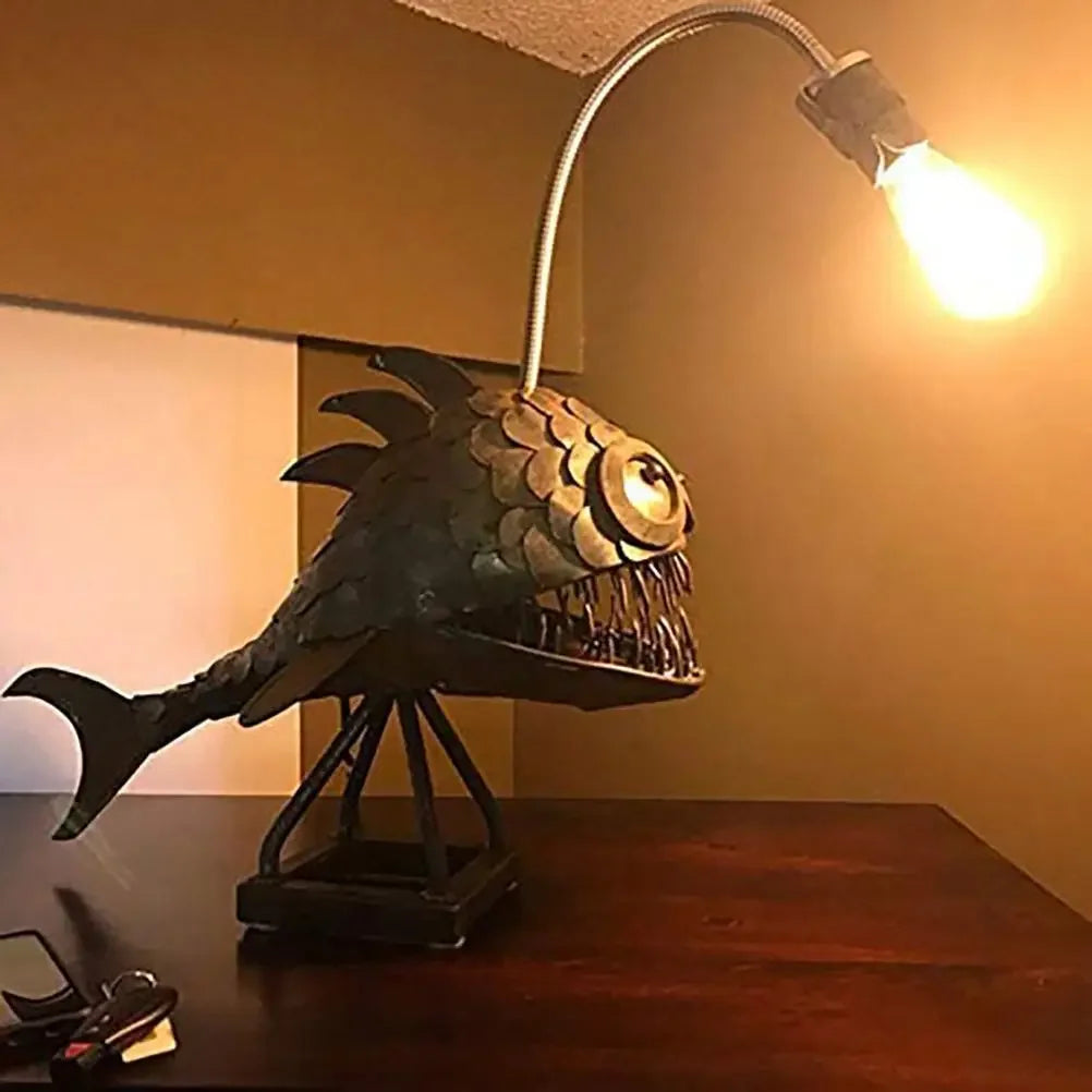 Table Lamp | Anglerfish Design & Warm Light