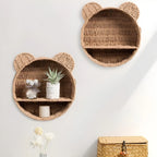 Wall Shelf | Playful Animal Silhouette | Wood Construction