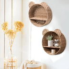 Wall Shelf | Playful Animal Silhouette | Wood Construction