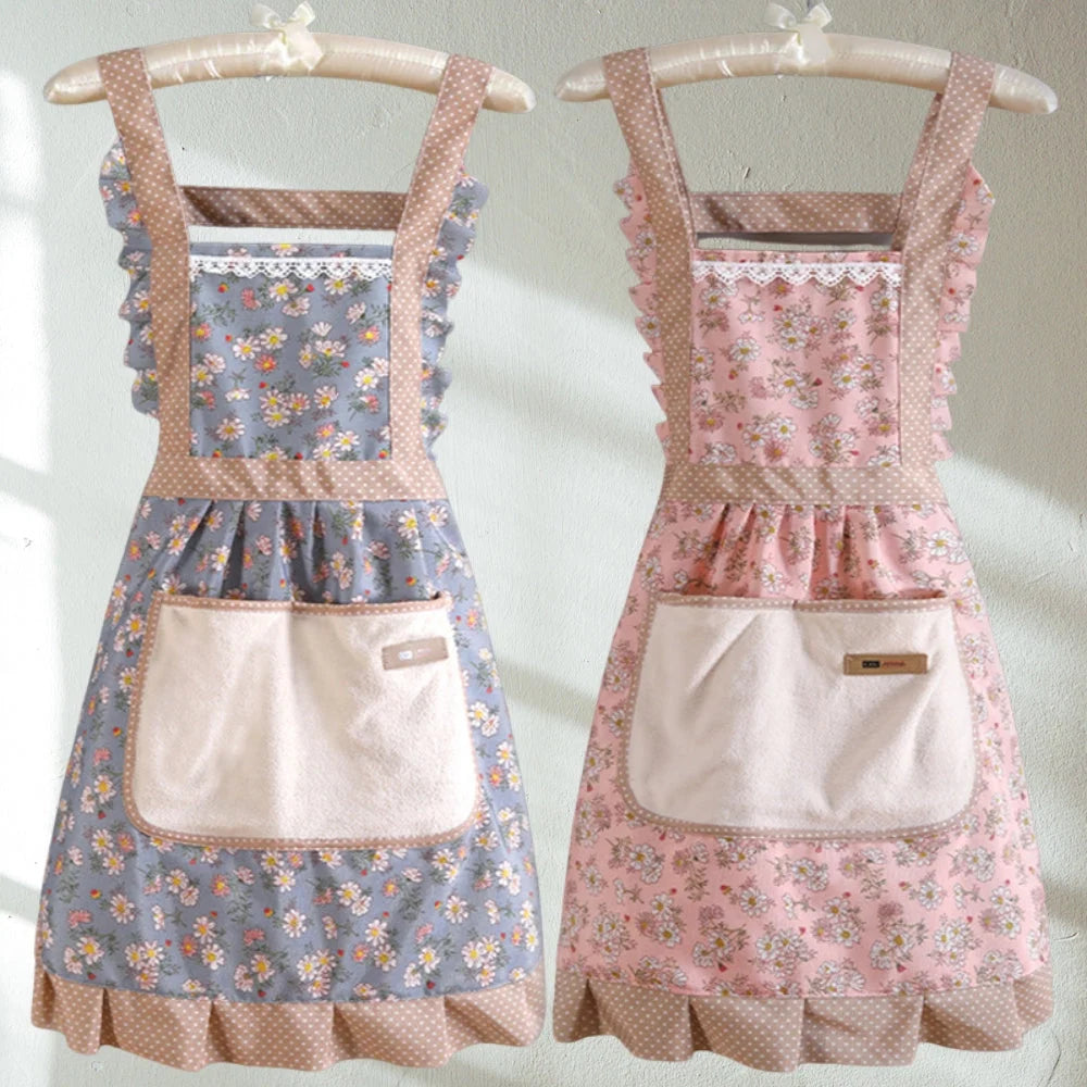 Apron | Water-Resistant With Adjustable Straps & Pockets