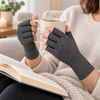 Arthritis Compression Gloves | Light Compression & Soft Cotton | Sizes S–XL