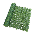 Artificial Privacy Fence | Dense Leaf Panel & Grid Backing