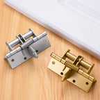 Door Hinge | Self-Closing Spring Mechanism | Screws Included