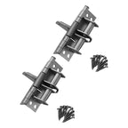 Door Hinge | Self-Closing Spring Mechanism | Screws Included