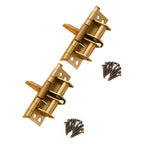 Door Hinge | Self-Closing Spring Mechanism | Screws Included