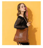 Backpack | Anti-Theft & Waterproof Synthetic Leather | 3-Way Convertible