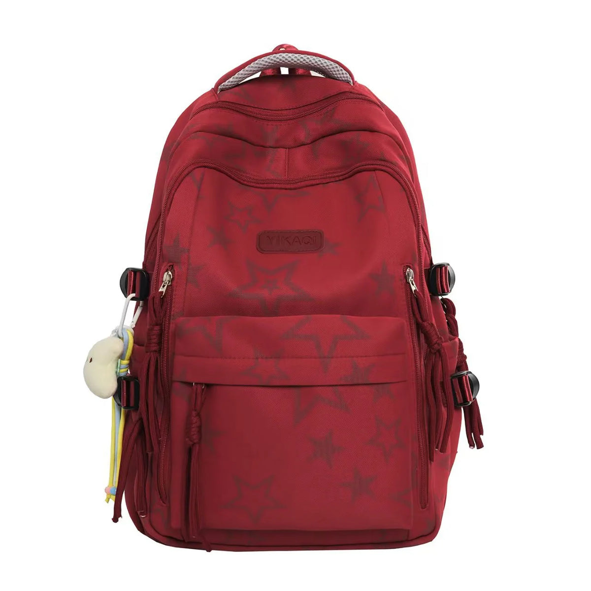 Backpack | Star-Patterned, Durable Fabric & Padded Straps