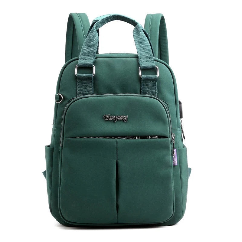 Backpack | USB Charging & Anti-Theft | Water-Resistant Nylon