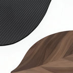 Bath Mat | Non-Slip & Water-Absorbent | Oval Leaf Design