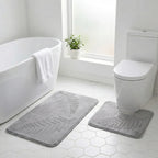 Bath Mat Set | Memory Foam & Non-Slip | Set of 2