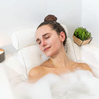 Bath Pillow | Cushioned Mesh & Suction Cup Base