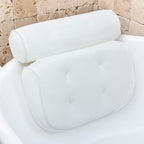 Bath Pillow | Cushioned Mesh & Suction Cup Base