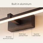 Bathroom Vanity Light | Aluminum Diffused LED | Natural White Light