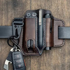 Belt Pouch | Hand-Stitched Leather & Multi-Pocket