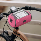 Bike Handlebar Bag | Touchscreen Window & Water-Resistant | Universal Hook-And-Loop Mount