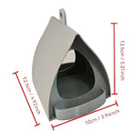 Bird Feeder | Protective Roof, Hanging Loop & Easy-Clean