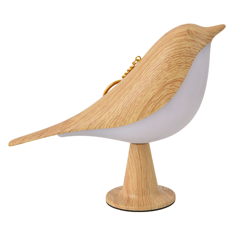 Bird Lamp | Aroma Diffuser & Wood-Look Finish | USB-C Rechargeable