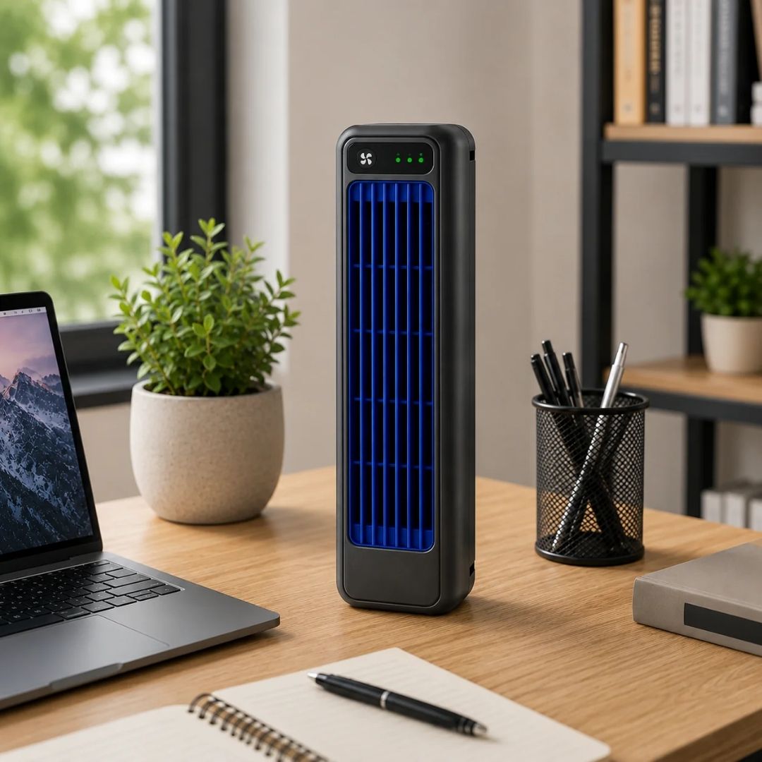 Tower Fan | Bladeless Design | Remote Control