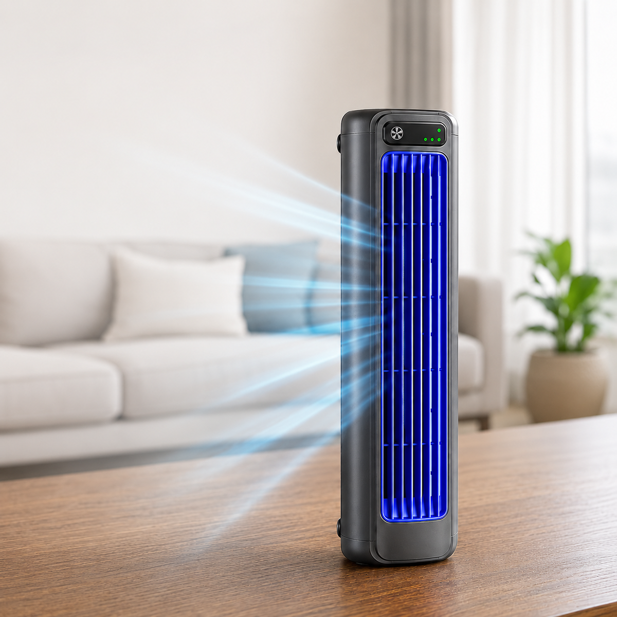 Tower Fan | Bladeless Design | Remote Control