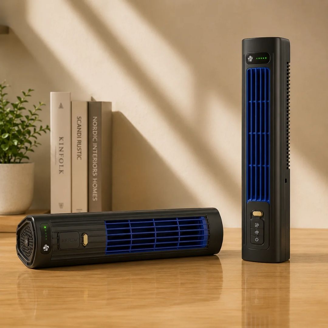 Tower Fan | Bladeless Design | Remote Control