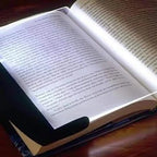 Book Light | Flat Acrylic LED Panel & Battery-Powered