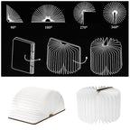 Book Light | Foldable Wooden Design | 4 Color Modes