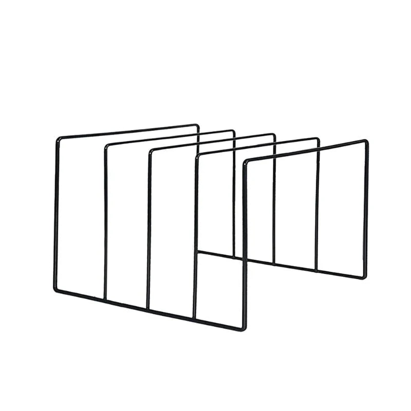 Book & Vinyl Record Stand | Wrought Iron Triangular Shelf