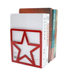 Bookends | Star-Shaped Durable Metal