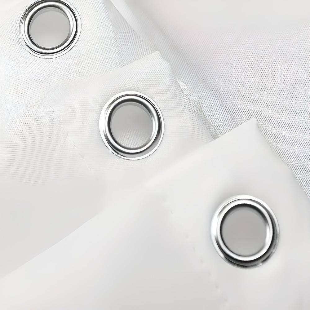 Shower Curtain | Leaf Vine Print | Reinforced Eyelets