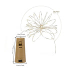 Bottle Stopper Lights | Copper Wire & Waterproof Cap