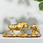 Figurine | Bull & Bear Fight Design | Resin