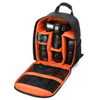 Camera Backpack | Waterproof Nylon, Lightweight & Multiple Compartments