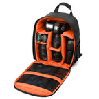 Camera Backpack | Waterproof Nylon, Lightweight & Multiple Compartments