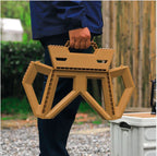 Camping Stool | Foldable & Portable Non-Slip | 330 Lb Capacity