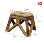 Camping Stool | Foldable & Portable Non-Slip | 330 Lb Capacity