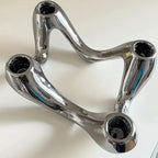 Candle Holder | Ceramic Ripple Sculpture