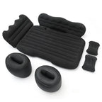 Car Air Mattress | Flocked Surface & Dual-Gear Stability | Includes Pump & Repair Kit