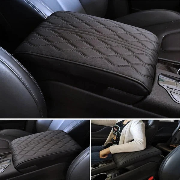 Car Armrest Cover | Memory Foam & Waterproof Microfiber | Universal Fit