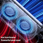 Car Cooling Fan | USB-Powered Bladeless 3-Speed | 1+1 Free