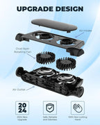 Car Cooling Fan | USB-Powered Bladeless 3-Speed | 1+1 Free