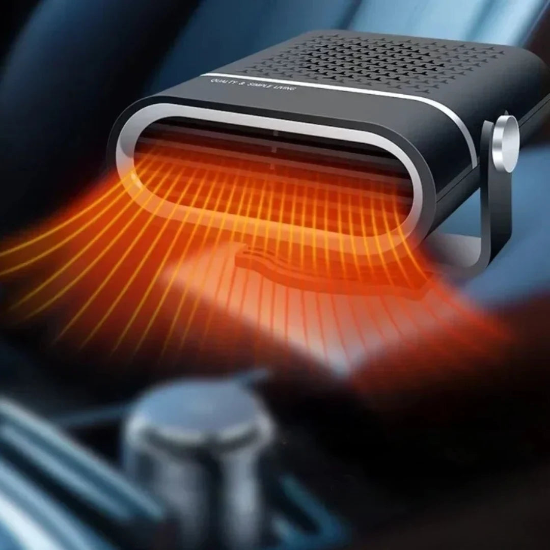 Car Fan Heater | Portable 12V & USB Quick Defogger