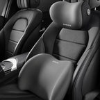 Car Headrest Cushion | Ergonomic Memory Foam & Breathable Polyester